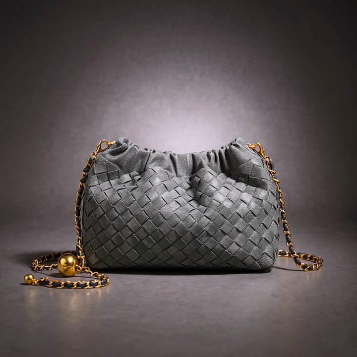 Marlo Woven Mini Shoulder Bag
