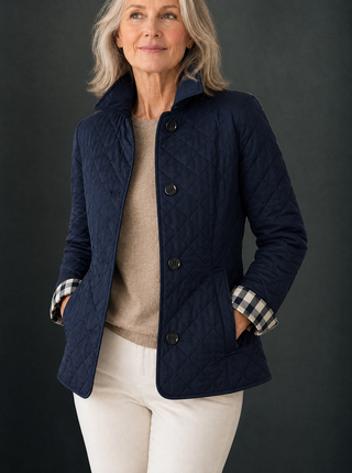 Chloé | Quilted Stand-Collar Jacket