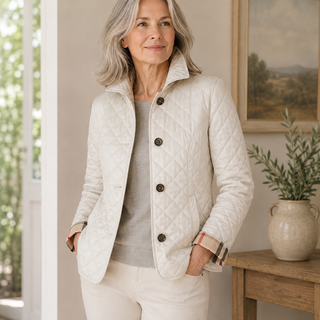 Chloé | Quilted Stand-Collar Jacket