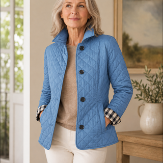 Chloé | Quilted Stand-Collar Jacket