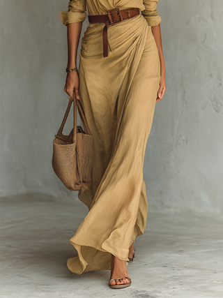 Clémence | Maxi Shirt Dress