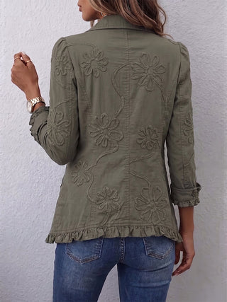 Coraleen | Embroidered Utility Jacket