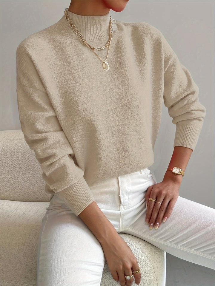 Cosima | Soft Roll-Neck Sweater