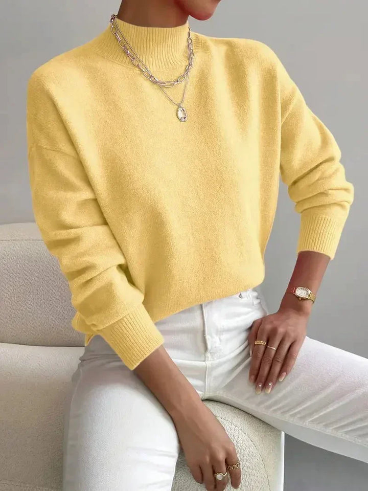 Cosima | Soft Roll-Neck Sweater
