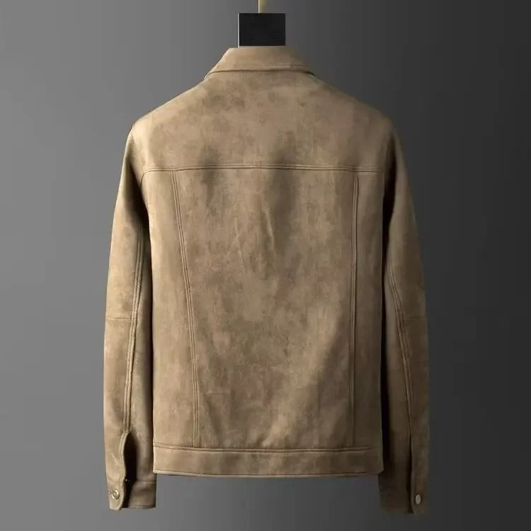Dante | Leather-Look Trucker Jacket