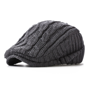 Declan | Cable-Knit Flat Cap
