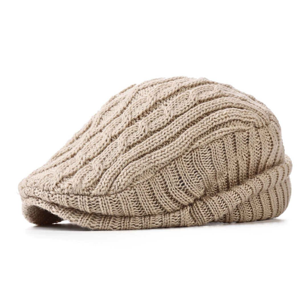 Declan | Cable-Knit Flat Cap
