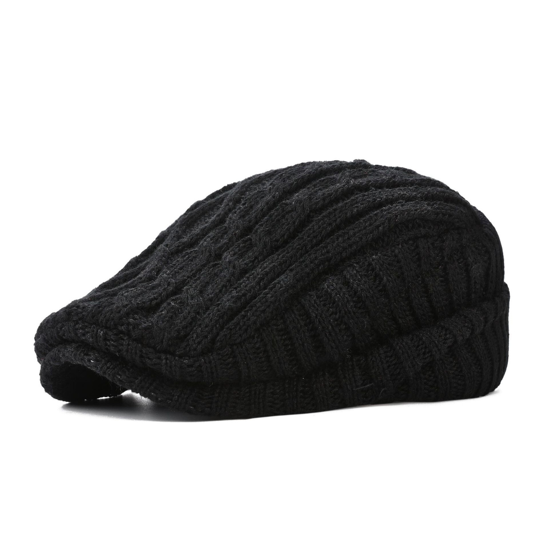 Declan | Cable-Knit Flat Cap
