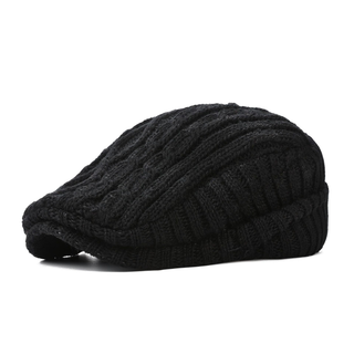 Declan | Cable-Knit Flat Cap