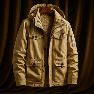 Emiliano | Hooded Utility Jacket