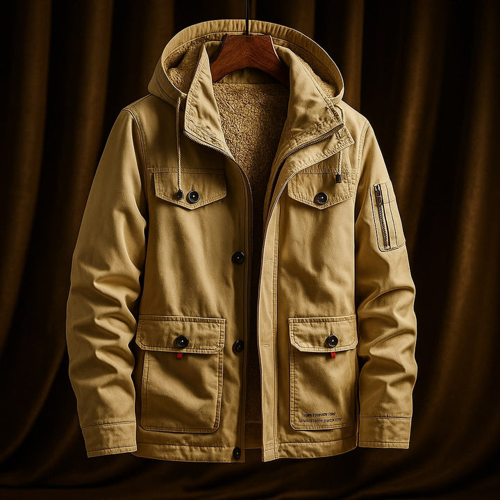 Emiliano | Hooded Utility Jacket