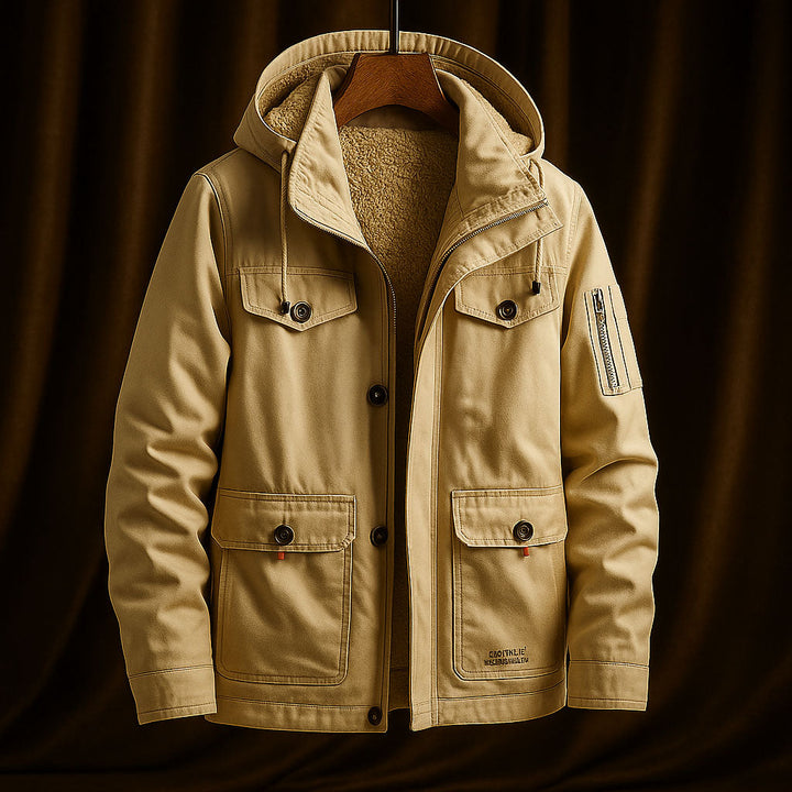 Emiliano | Hooded Utility Jacket