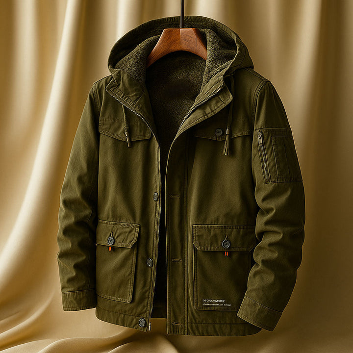 Emiliano | Hooded Utility Jacket