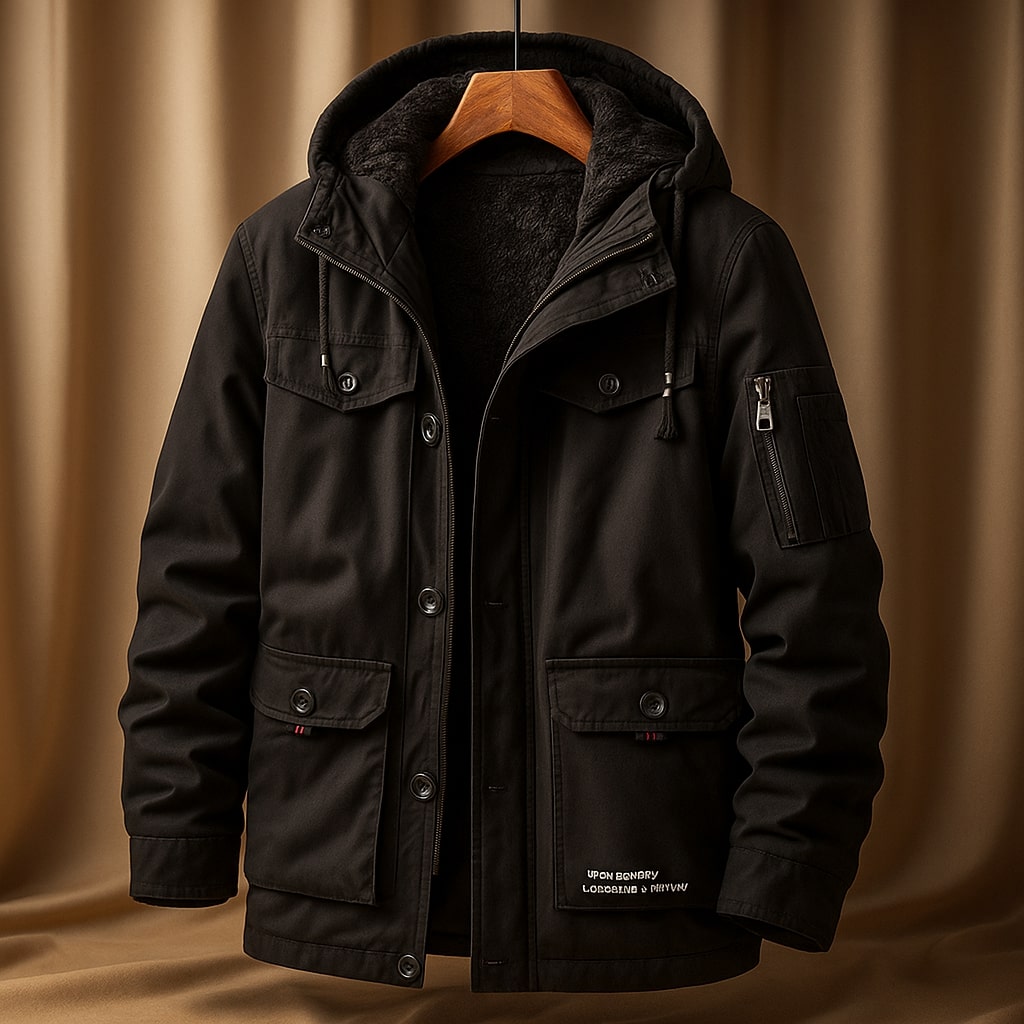 Emiliano | Hooded Utility Jacket
