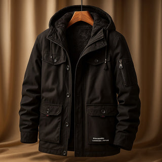 Emiliano | Hooded Utility Jacket