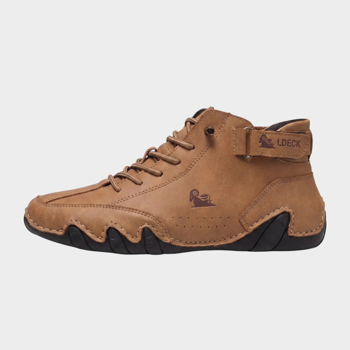 Emilio | Mid-Top Suede-Look Sneaker