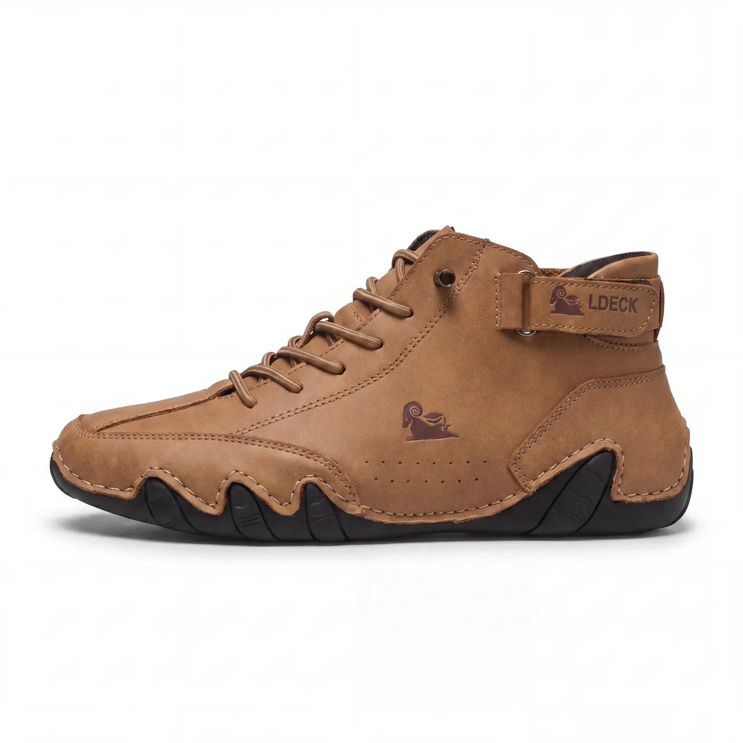 Emilio | Mid-Top Suede-Look Sneaker