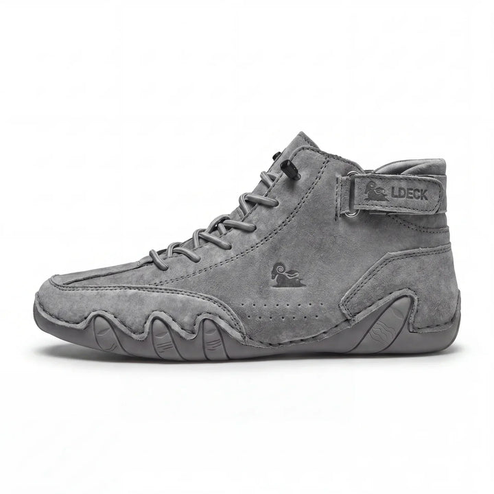 Emilio | Mid-Top Suede-Look Sneaker
