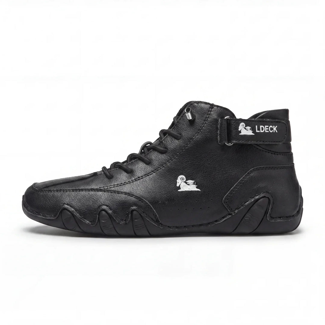 Emilio | Mid-Top Suede-Look Sneaker