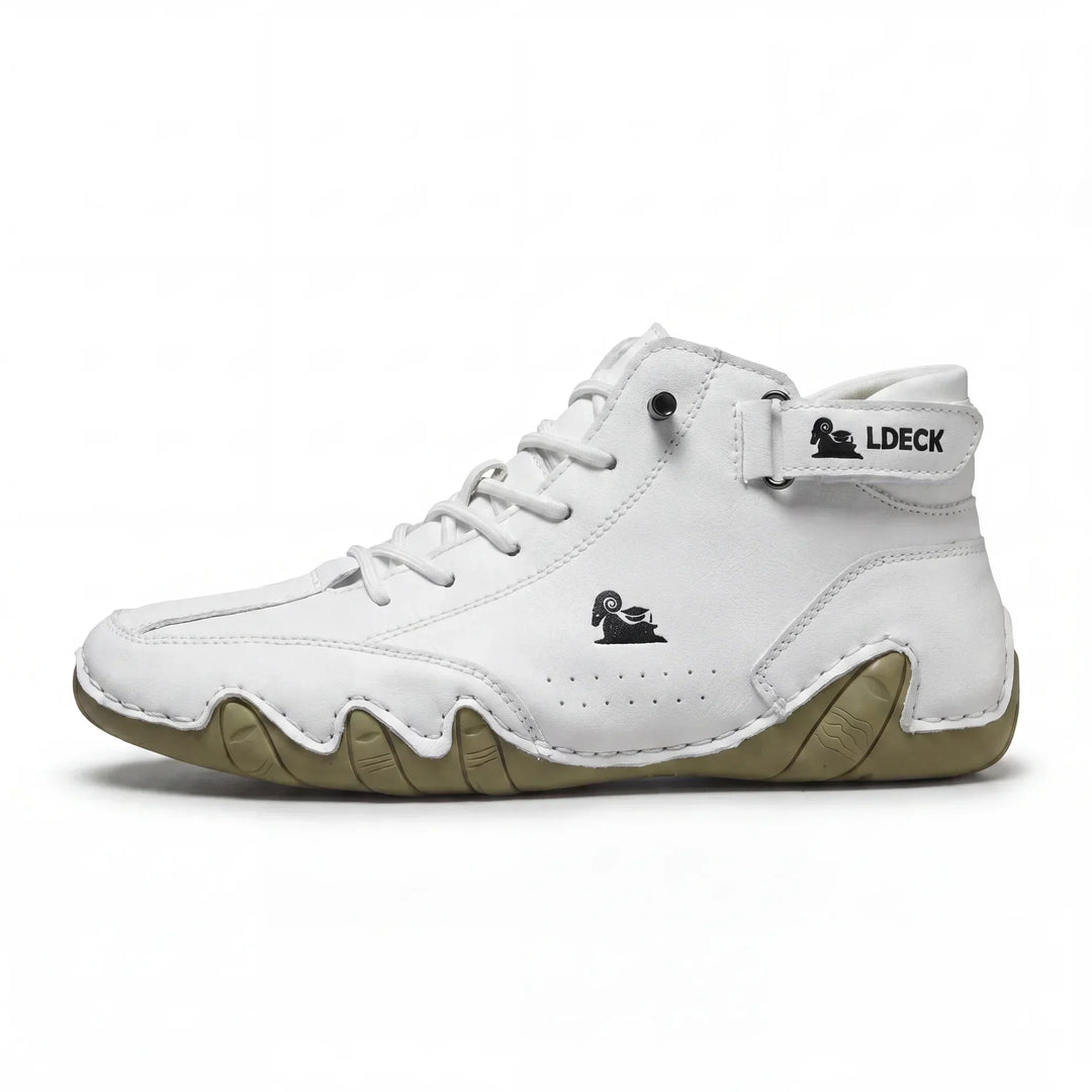 Emilio | Mid-Top Suede-Look Sneaker