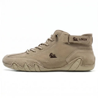 Emilio | Mid-Top Suede-Look Sneaker