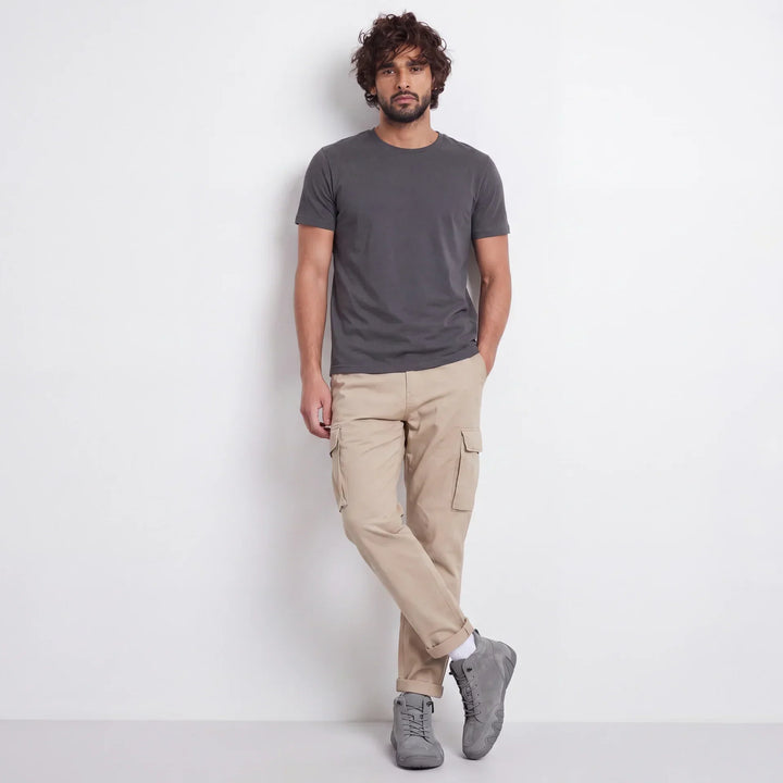 Emilio | Mid-Top Suede-Look Sneaker