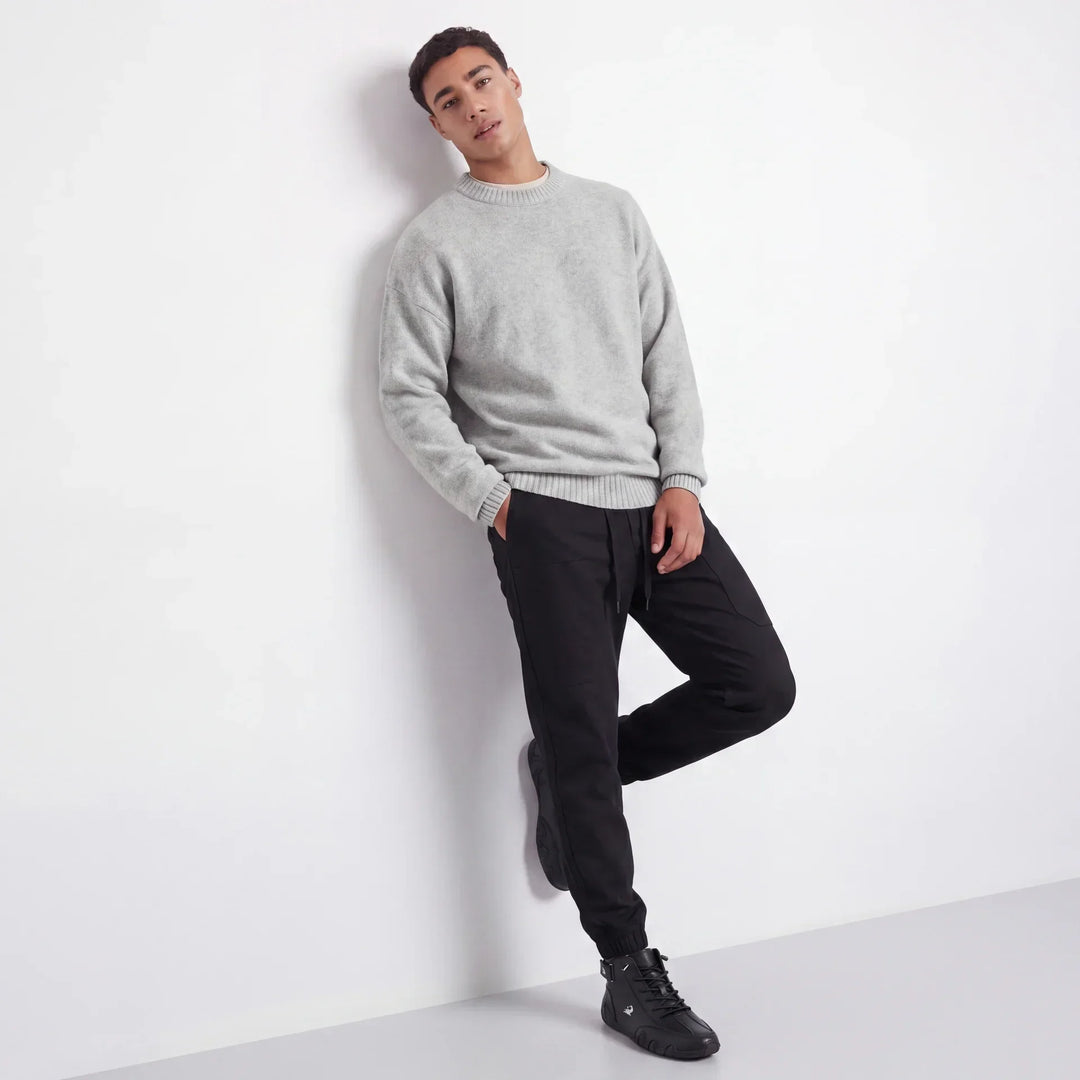Emilio | Mid-Top Suede-Look Sneaker