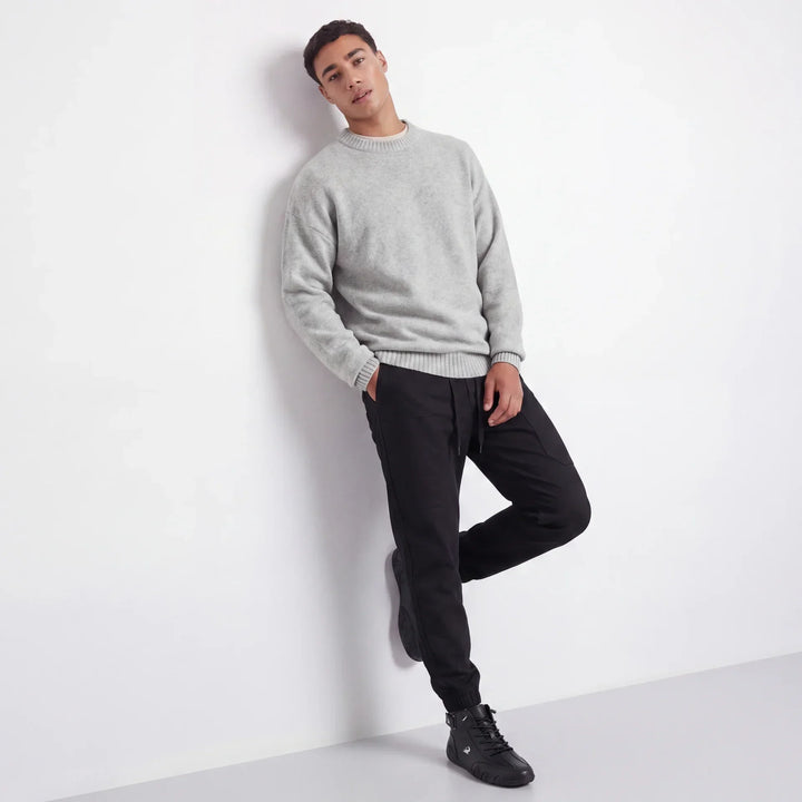 Emilio | Mid-Top Suede-Look Sneaker
