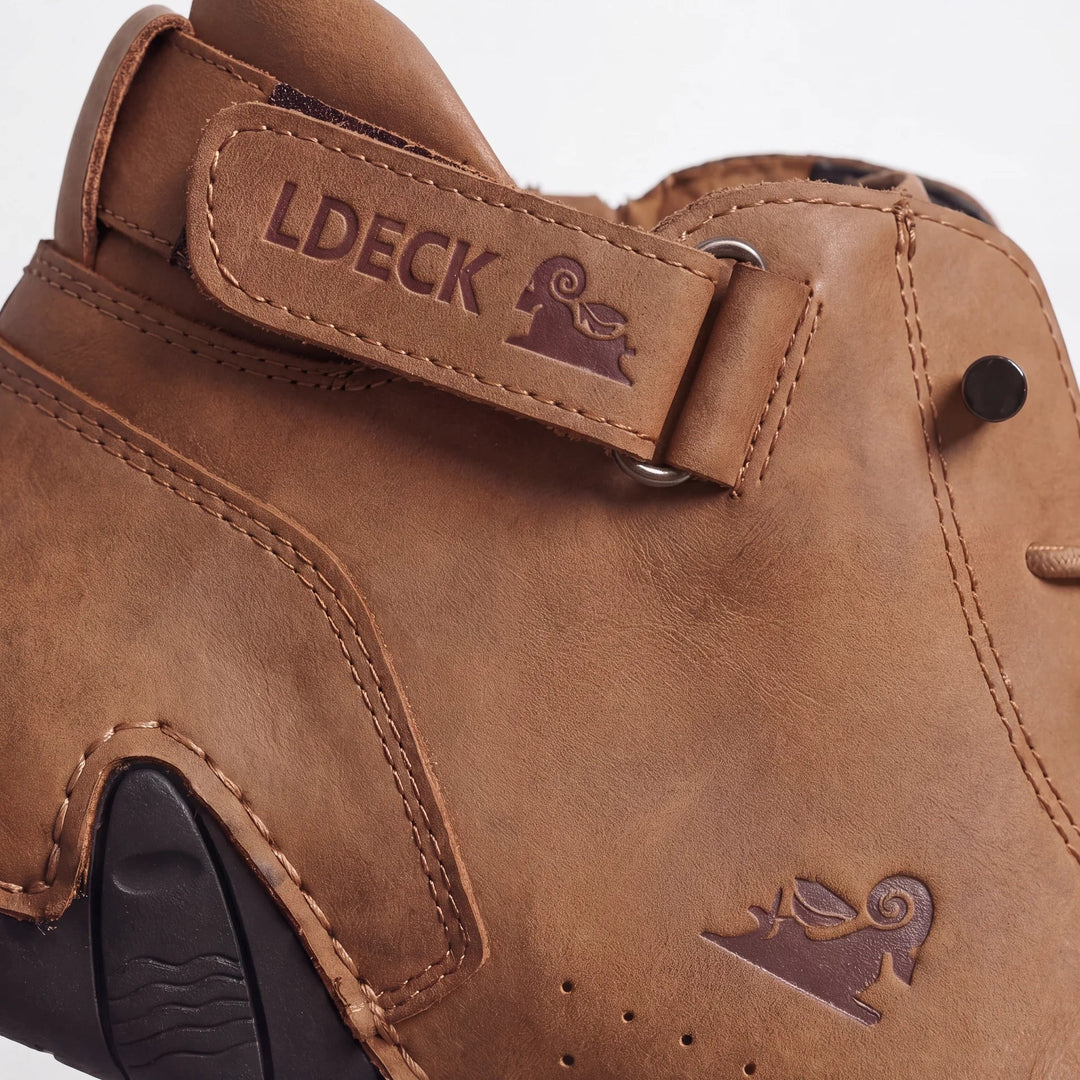 Emilio | Mid-Top Suede-Look Sneaker