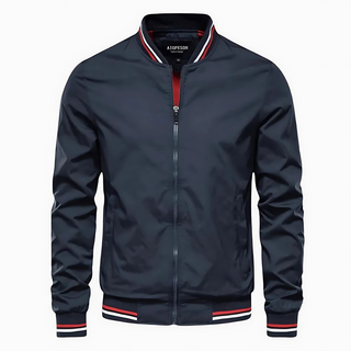 Ettore | Varsity-Trim Bomber Jacket