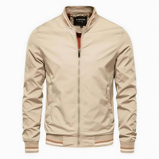 Ettore | Varsity-Trim Bomber Jacket