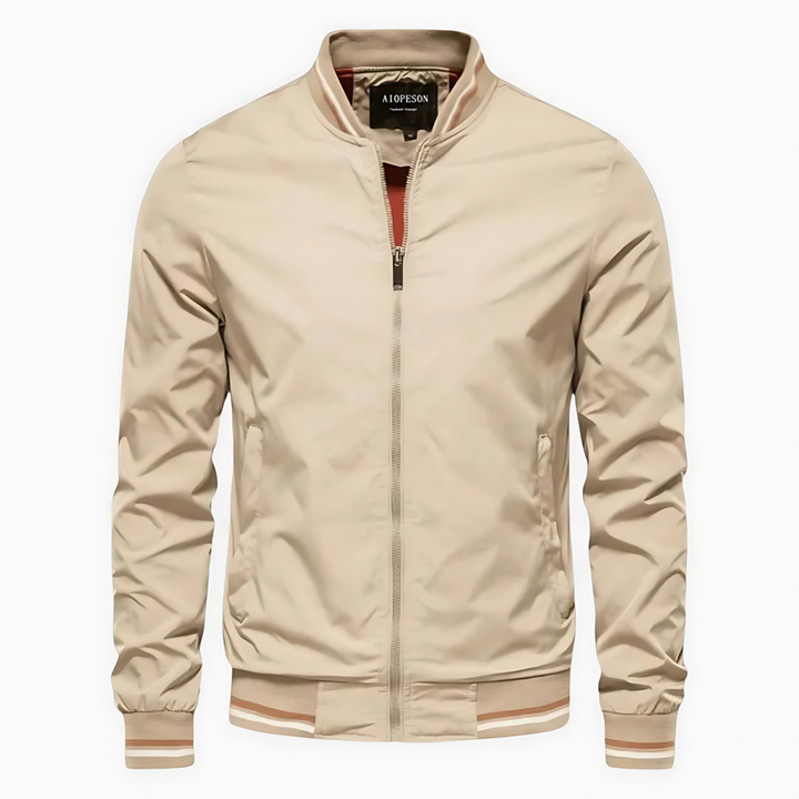 Ettore | Varsity-Trim Bomber Jacket
