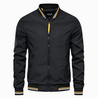 Ettore | Varsity-Trim Bomber Jacket
