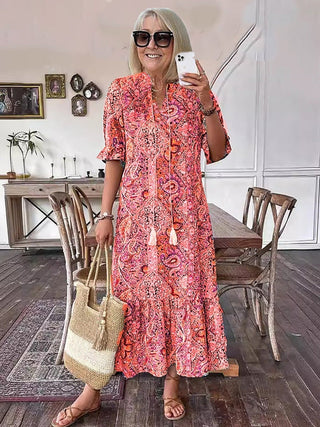 Sylvie | Bohemian Tiered Maxi Dress