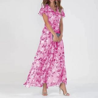 Susanna | Flowing Floral Maxi Dress