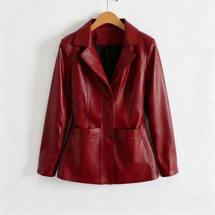 Laura Lambskin Blazer
