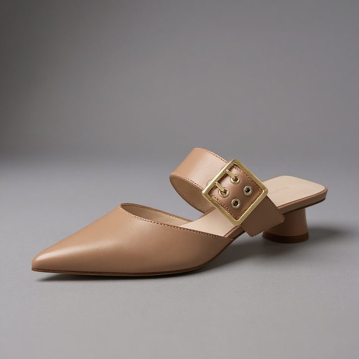Bianca Buckle Mule