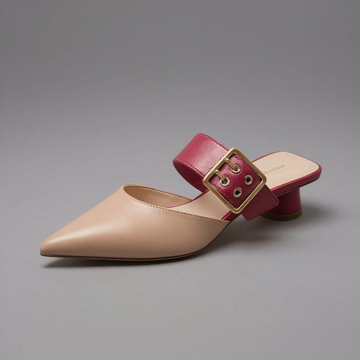 Bianca Buckle Mule