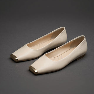 Dania Gold Toe Ballet Flat