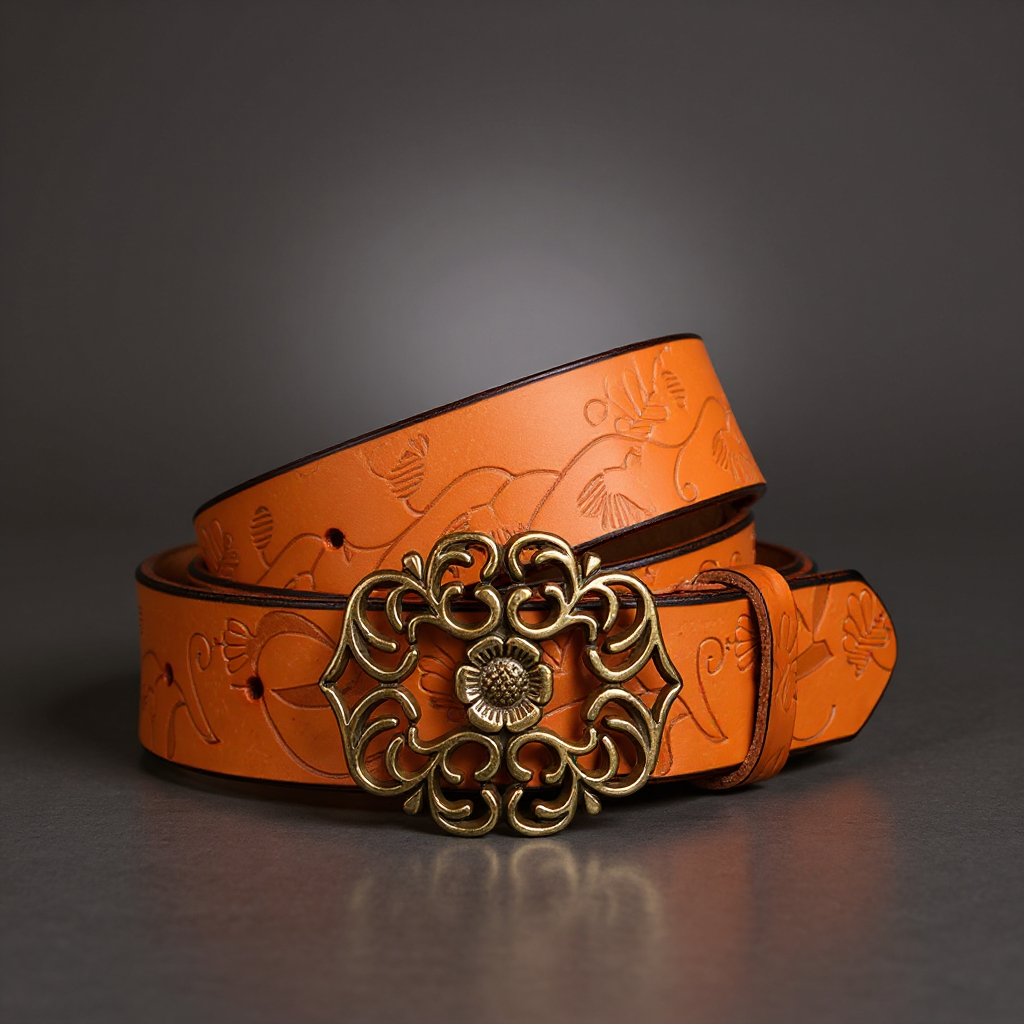 Valora Floral Buckle Belt