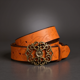 Valora Floral Buckle Belt