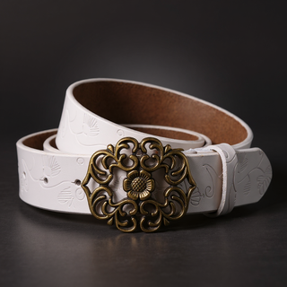 Valora Floral Buckle Belt
