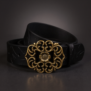 Valora Floral Buckle Belt