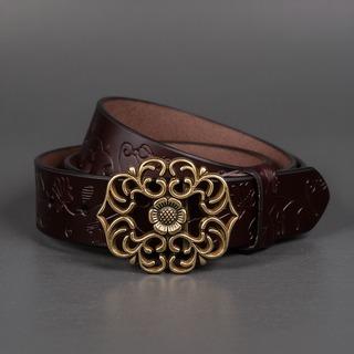 Valora Floral Buckle Belt
