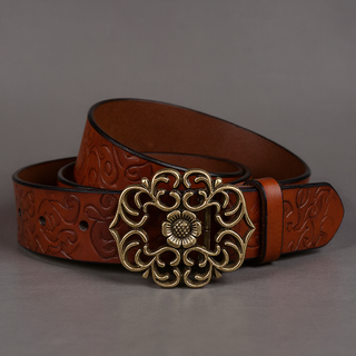 Valora Floral Buckle Belt