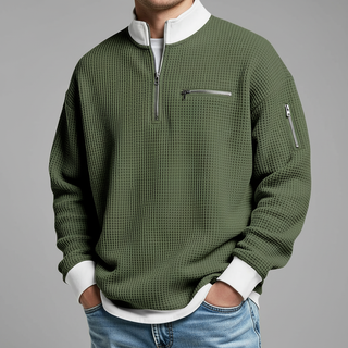 Warren Waffle Knit Sweater