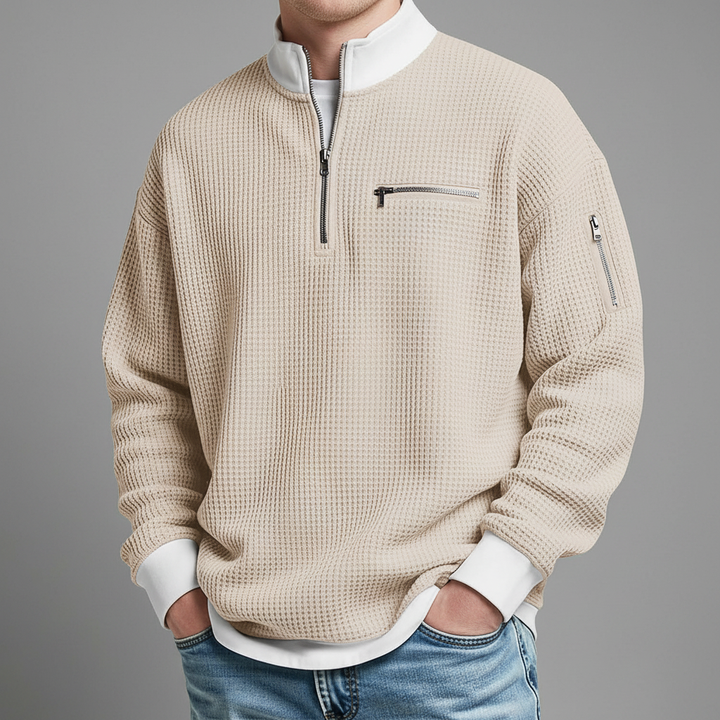 Warren Waffle Knit Sweater