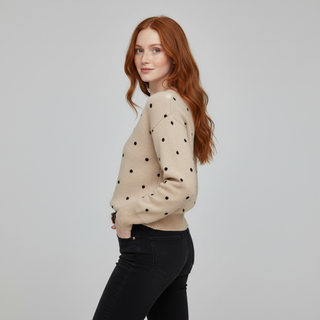 Pam Polka Dolt Sweater