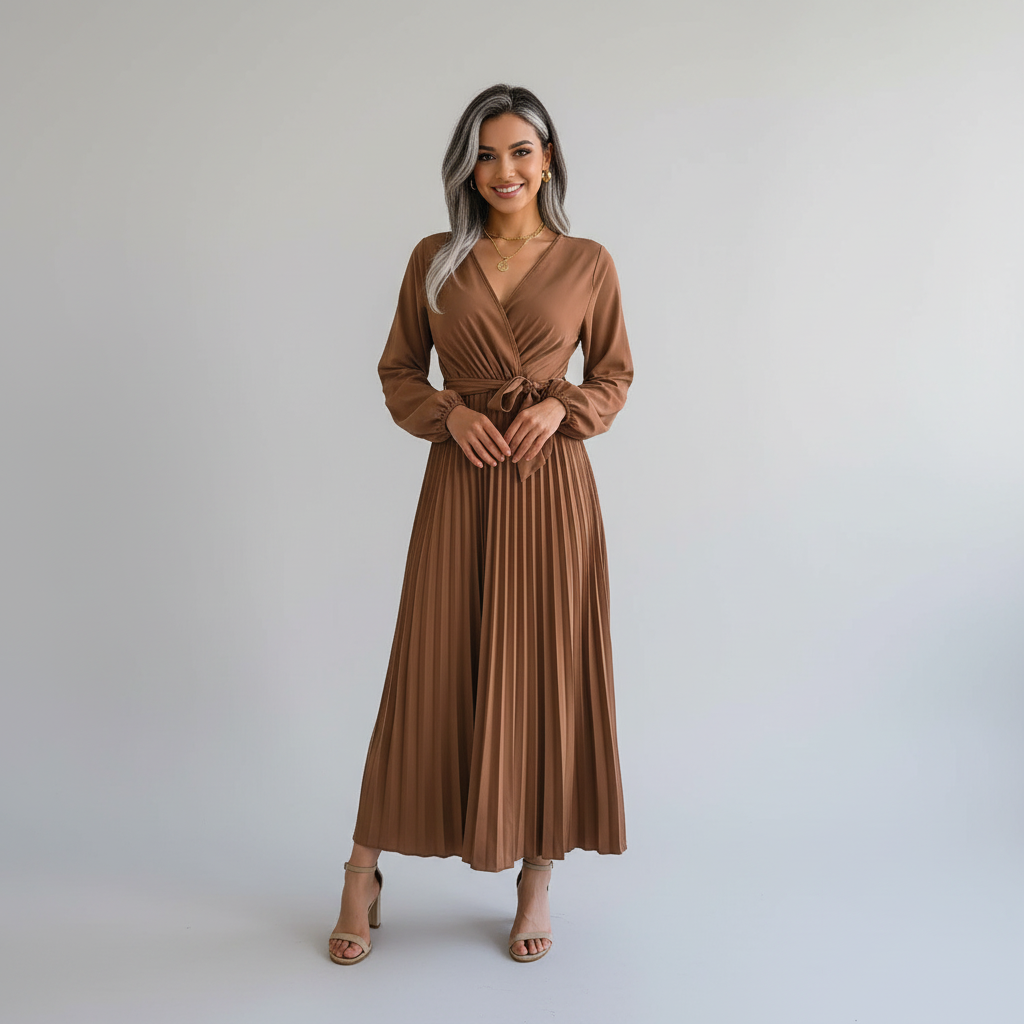 Vivienne Wrap Maxi Dress