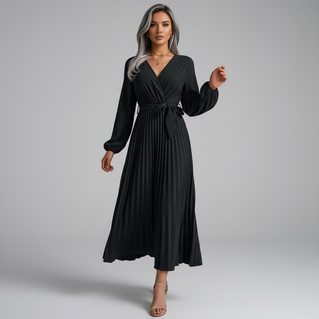 Vivienne Wrap Maxi Dress